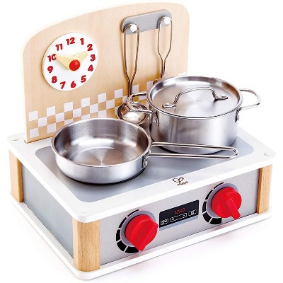 Hape 2-In-1 Kitchen & Grill Set E3151