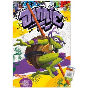 Trends International Teenage Mutant Ninja Turtles: Mutant Mayhem - Donatello Unframed Wall Poster Prints - 1 of 4