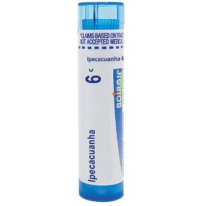 Ipecacuanha 6C by Boiron Homeopathic Single Medicine For Digestive  -  1 Tube Pellet - 1 of 2