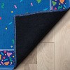 Crayola Confetti Blue Accent Area Rug By Well Woven - 4 of 4