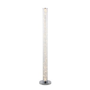 49" Exposed Rope LED Minari Clear Column Floor Lamp - 1 of 1