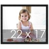 PosterPalooza | Simple Black Picture Frame - UV Acrylic, Backing Board, Hanging Hardware Included - 2 of 4