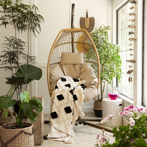 Egg basket hanging discount chair