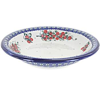 Blue Rose Polish Pottery 402 Millena Soup Plate