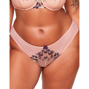 Adore Me Women's Yara Bikini Panty L / Peach Whip Beige. : Target