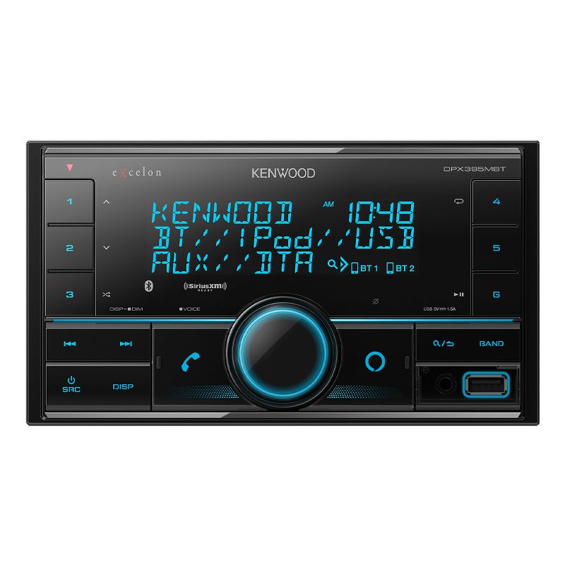 Kenwood DPX395MBT eXcelon Digital Media Receiver with Bluetooth and Alexa Built-In, 1 of 11