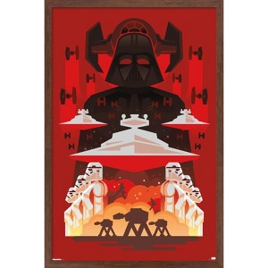 Trends International Star Wars: Heroic Gestures - Return Of The Jedi Framed Wall Poster Prints - 1 of 4