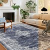 Machine Washable Area Rug for Bedroom Foldable Ultra Thin Low Pile Carpet Non Slip Indoor Floor Cover - 2 of 4