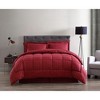 Kate Aurora All Season Hotel Dobby Stripe 8 Piece Bed in a Bag Comforter & Sheets Set - 2 of 4