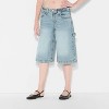 Women's Low-Rise Denim Skater Shorts - Wild Fable™ - 2 of 3