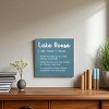 Slickblue Lake House Wood Wall Sign – Rustic 7x7 Décor – Family, Friends & Relaxation Quote, Color Options - 2 of 3