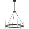 Quoizel Lighting Anthem 9 - Light Chandelier in  Mystic Black - 4 of 4