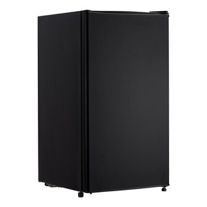 Mini Fridge With Freezer, 4.3 Cu.Ft Single Door Refrigerator - Adjustable Thermostat, Reversible Doors, Ideal for Dorm, Office, Rv, Garage, Apartment - 1 of 4