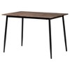 Baxton Studio Orrin Modern Industrial Beige Fabric and Metal 5-Piece Dining Set - 4 of 4