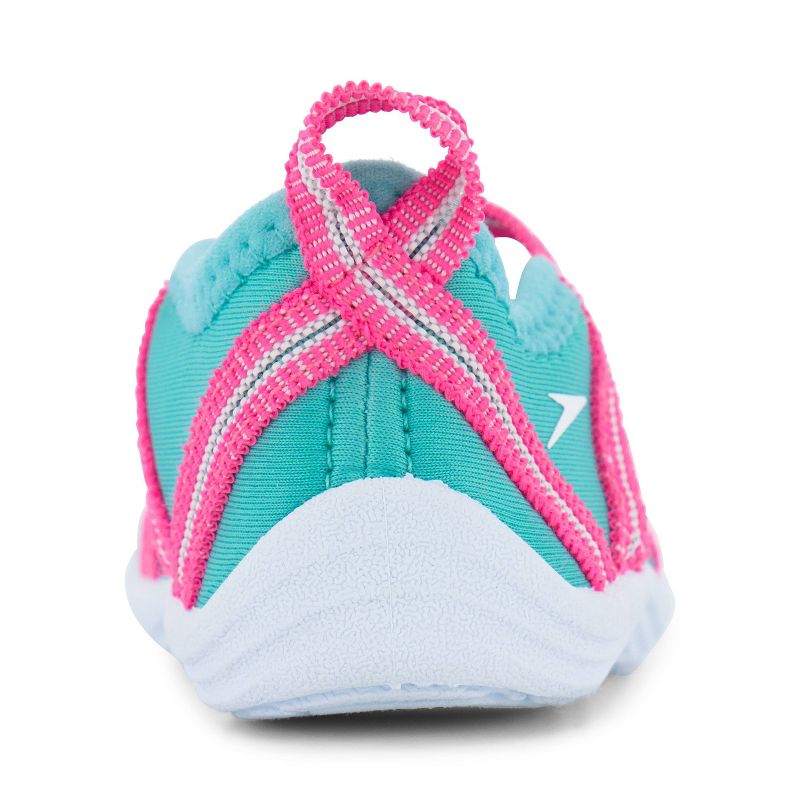 Speedo Toddler Mary Jane Water Shoes - Turquoise/Pink, 6 of 8