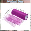 Unique Bargains Sheer Nylon Glitters Wave Mesh Decorative Ribbon Trim 6 Inch 10 Yards - 2 of 4