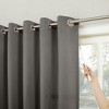 100"x84" Sun Zero Room Darkening Seymour Grommet Sliding Patio Door Curtain Panel - 3 of 3