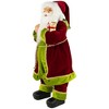 Northlight 24" Red and Bright Green Standing Santa with Presents Christmas Figure - 4 of 4