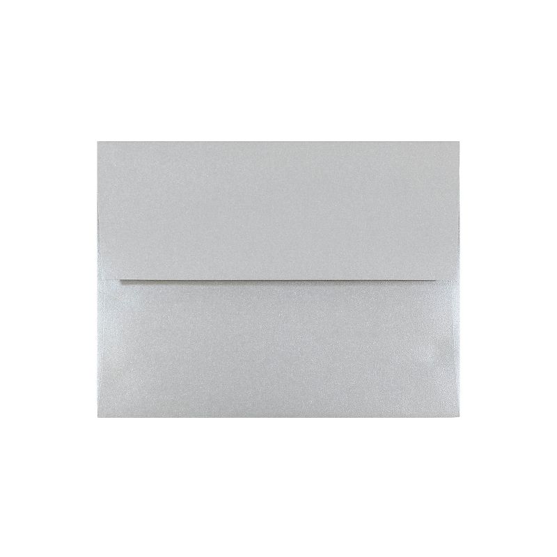 JAM Paper A2 Metallic Invitation Envelopes 4.375 x 5.75 Stardream Silver GCST609, 3 of 5