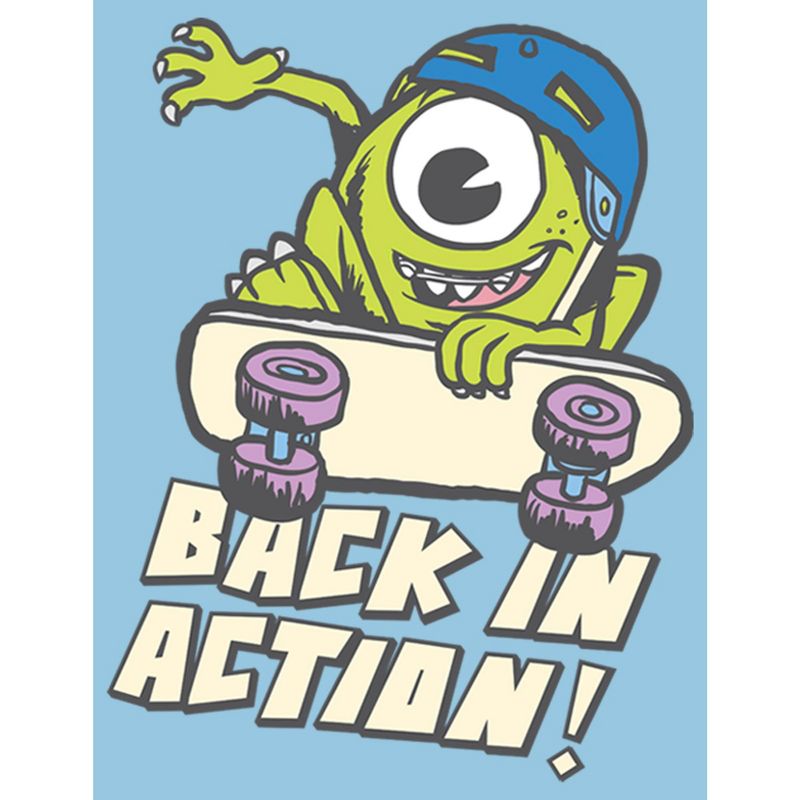 Boy's Monsters Inc Mike Back in Action T-Shirt, 2 of 5