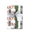 Hudson Baby Cotton Poly Flannel Burp Cloths 8-Pack, Wild Forest, One Size - 2 of 4