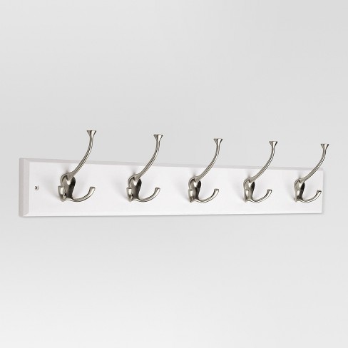 Zenna Home Fit Snug 5 Double Hook Rack