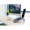 Mount-It! Vertical Laptop Stand - Aluminum Vertical Laptop Holder | 2 in 1 Laptop Riser for Desk | Vertical MacBook Stand for MacBook Air, MacBook Pro - 3 of 4