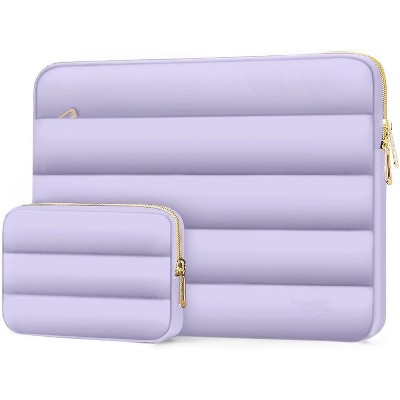 Hachikiko 13-14 Inch Laptop Sleeve, Puffy Protective Case for MacBook Air 13 13.6 (M3/M2/M1) | MacBook Pro 13 14 (M4/M3/M2) | HP Dell Surface