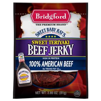 Bridgford Sweet Baby Ray's Honey Bbq Beef Jerky - 10oz : Target
