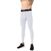Anna-Kaci Active Men's Full Length Compression Leggings with Wide Waistband and Moisture-Wicking Stretch Fabric - 2 of 4