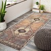 Hauteloom Aliyya Hallway, Kitchen Machine Washable Runner Rug - Traditional - 2 of 4