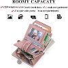 BEAFUP Small Wallet for Women,Rfid Blocking Genuine Leather Bifold Wallet Holder for Women with Zipper Coin Pocket 2 ID Windows - 4 of 4