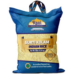 Surti Kolam Indian Rice 160oz (10lbs) 4.54kg - Rani Brand Authentic Indian Products - 1 of 4