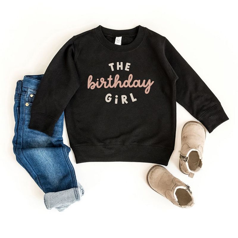 The Juniper Shop The Birthday Girl Toddler Graphic Sweatshirt, 2 of 3