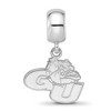 Black Bow Jewelry Sterling Silver Gonzaga Bulldogs NCAA Bead Charm - 3 of 4
