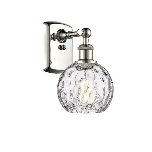 Athens Water Glass - 1 Light Wall Sconce In Industrial Style-11 Inches Tall and 6 Inches Wide - 1 of 1