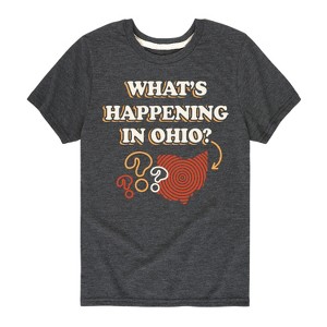 Boys' - Instant Message - Whats Happening In Ohio Short Sleeve Graphic T-Shirt - 1 of 4