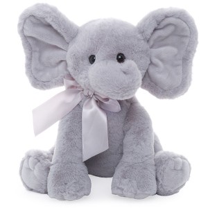 Bearington Baby Spouts The Elephant Plush, 12 Inch Elephant Stuffed Animal - 1 of 4