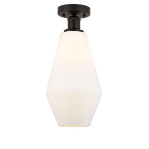 Cindyrella - 1 Light Semi-Flush Mount In Nautiical Style-14.75 Inches Tall and 7 Inches Wide - 1 of 1