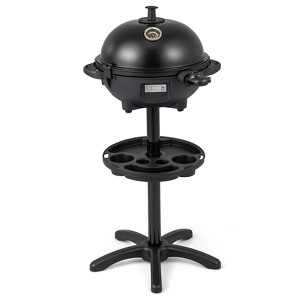 Tangkula Indoor Outdoor Electric Grill w/ Non-stick Grill Plate Temperature Control - 1 of 4