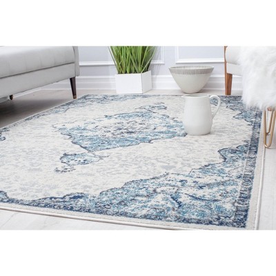Harper Bluebonnet Transitional Vintage Area Rug 2'6" x 4'