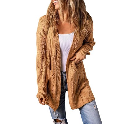 Women's Cable Knit Cardigan - Shiying