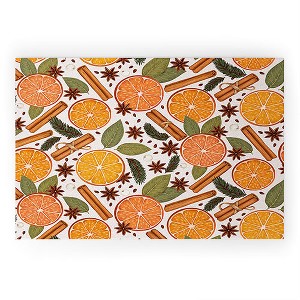 Avenie Christmas Cinnamon Spice Welcome Mat - Society6 - 1 of 3