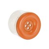 Unique Bargains Button Design Adhesive Phone Grip Orange 1 Pc - 2 of 4