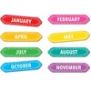 Ashley Productions® Magnetic Die-Cut Timesavers & Labels, Months of the Year, Chalk Loops, 12 Per Pack, 3 Packs - 3 of 3
