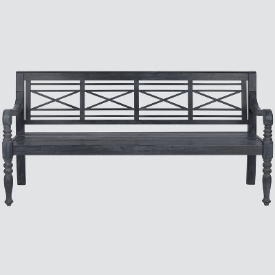 target black bench outdoor