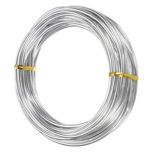Unique Bargains Aluminum Gardening Branch Bonsai Training Wire 1 Roll - 1 of 4