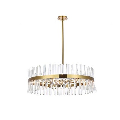 Elegant Lighting Serephina 16 - Light Chandelier in  Satin Gold