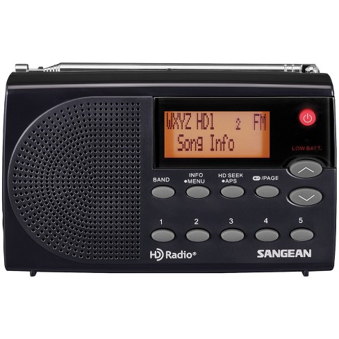 Sangean® Lunchbox Portable Fm/am Ultra-rugged Utility Worksite Digital Radio  (yellow). : Target