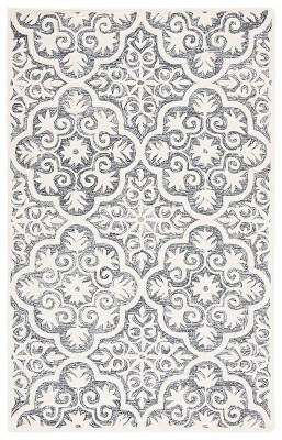 Handmade Black Wool 8' x 10' Tufted Area Rug